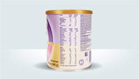 Neocate Syneo Infant Side label view of the can