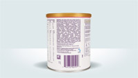 Neocate Infant DHA/ARA Back of the can