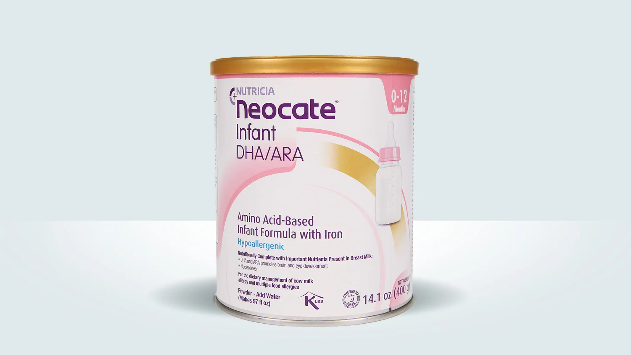 Neocate Infant DHA/ARA 360° of the can