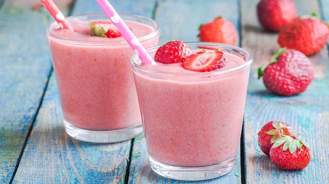 Strawberries & “Crème” Strawberries & “Crème”