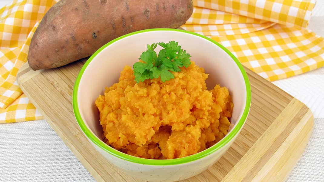 Sweet Potato & Carrot Purée Sweet Potato & Carrot Purée