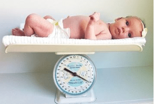 Underweight Infant Growth Chart