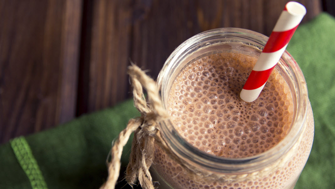 Chocolate Peppermint Smoothie