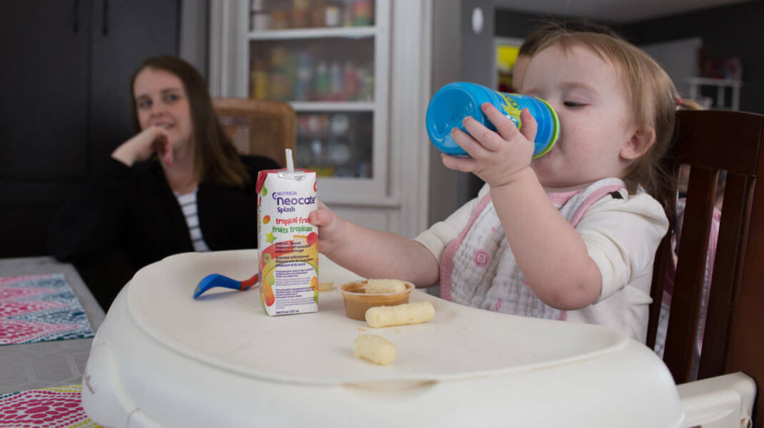 Neocate<sup>®</sup> Splash Helped Kennedy to Like Food Again – A Parent’s Perspective